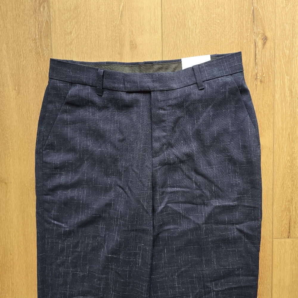 Calvin Klein Boys Flat Front Stretch Slim Fit Dress Pant 20 - Picture 2 of 5